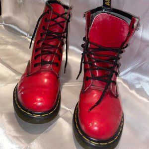 Red Air Wair Dr. Martens